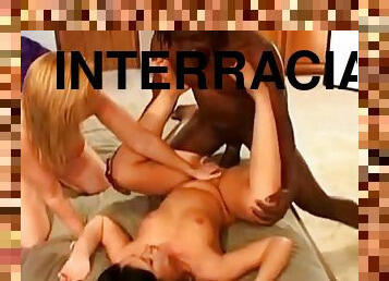 SJLL big ass interracial threesome