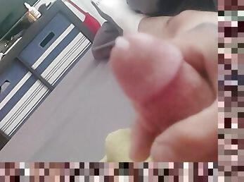 énorme, masturbation, amateur, ejaculation-sur-le-corps, énorme-bite, gay, ejaculation, américaine, solo