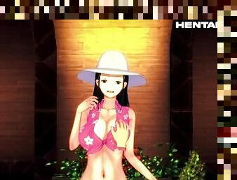 Nico Robin - One Piece Hentai Anime 3D + POV