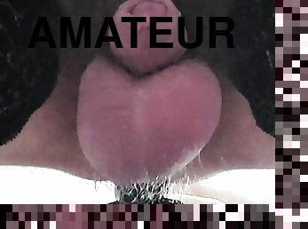 masturbation, transsexuelle, amateur, anal, ejaculation-sur-le-corps, jouet, bas, ejaculation, gode, fétiche