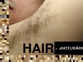 His hairy cock is about to explode batch of cum everywhere