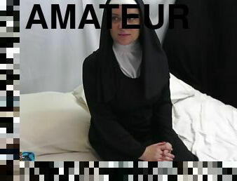 Horny Nun Gets It In The Ass