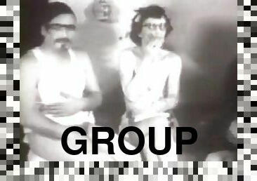 ados, vintage, sexe-de-groupe, drôle