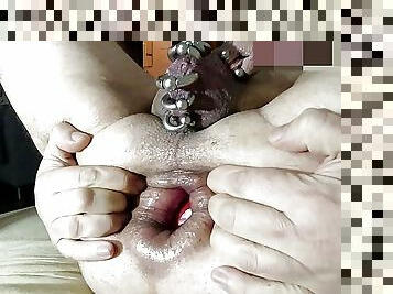 papa, extrême, fisting, énorme, masturbation, anal, ejaculation-sur-le-corps, jouet, gay, allemand