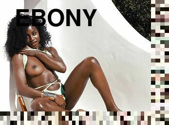 Ebony Sun Goddess Hot Solo Video