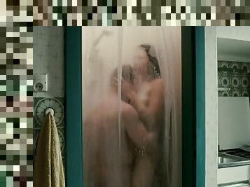 Sensual shower with a smoking hot celebrity