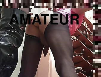 amateur, anal, ejaculation-sur-le-corps, jouet, allemand, bdsm, bisexuels, maîtresse, domination, talons-hauts