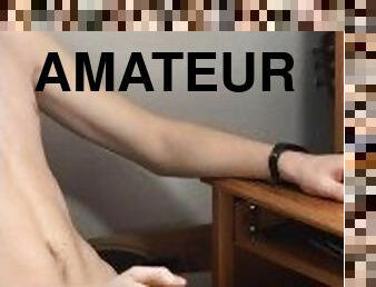 amateur, ejaculation-sur-le-corps, gay, branlette, collège, ejaculation, webcam, solo, minet