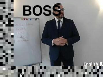 Mind control by financial advisor in suit findom seminar PREVIEW