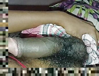 Massive cumshot by an Indian desi big cock