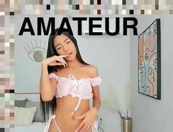 masturbation, amateur, ados, jouet, blonde, webcam, solo, brunette