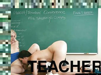 Big Chested Chanel Preston Has Hardcore Scissoring With Stepdaughters Pervert Teacher