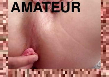 poilue, public, amateur, anal, gay, culotte, fétiche, solo, gros-plan, trou-du-cul