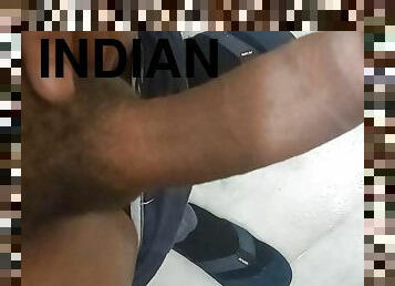 Indian boy showing his large cock 