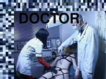 Bondage at doctor