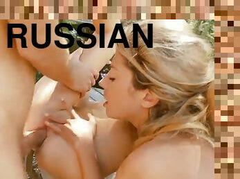 Slim jim rams naked russian lady stephanies fanny