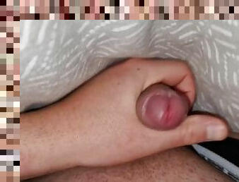 masturbación, amateur, chorro-de-corrida, gay, paja, pajeándose, gay-joven