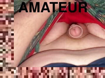 College Guy’s Tiny Dick Getting HARD!  Micro-Penis Masturbating