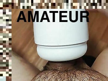 masturbation, amateur, ejaculation-sur-le-corps, jouet, gay, mari, jeune-18, ejaculation, européenne, euro