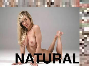 Darina L - Young Flexible Blonde Ukrainian Beauty - Big natural tits