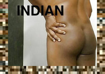 Indian nude guy playing 