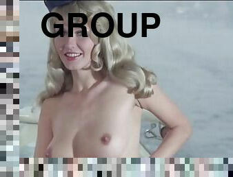 hardcore, vintage, sexe-de-groupe