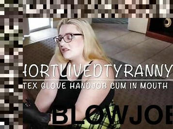 ShortLivedTyranny Latex Glove Handjob Cum in Mouth Preview
