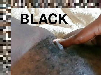 BLACK hairyp**sy I love masturbation
