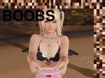 Dead or Alive Xtreme Venus Vacation Marie Rose Valentine's Day Pose Cards Fanservice Appreciation