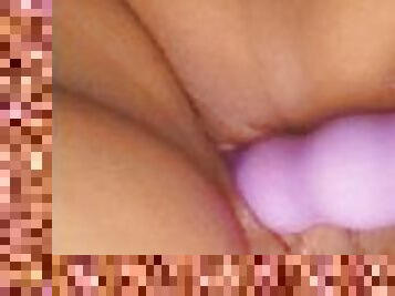 Masturbating with my new DILDO... I'M SO HOTTT????