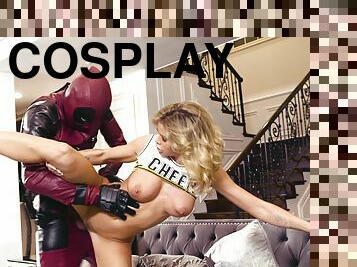 The Jerk With A Johnson: A DP XXX Batman Parody Cosplay - Jessa Rhodes