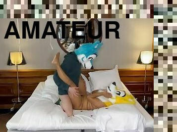 Furries rents a junior suite and fucks - Happy Valentie's day