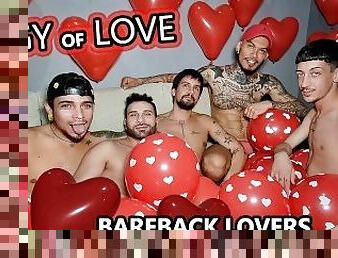 ORGY OF LOVE - BAREBACK LOVERS!!! BY LEO BULGARI, PABLO BRAVO, MARCO RUSH, NERON & ANGEL - TEASER