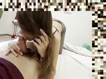 Real Anal Sex Filmed on Phone. Blowjob