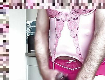 Sissy masturbator at work 