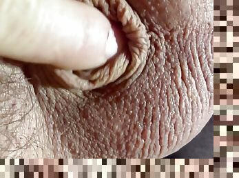 Tiny cock, micropenis masturbation