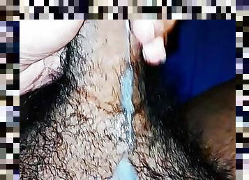 Cumshot (Masturbaing) On Stomach,  Horny 8in Big Cock Cumming