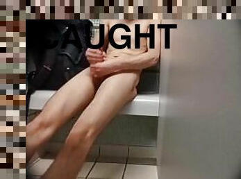 masturbation, public, amateur, gay, secousses, collège, attrapée, solo, minet