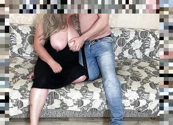 The MILF let him touch her tits and engaged in blowjob and anal sex