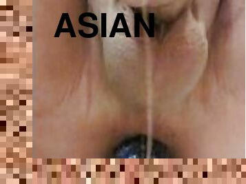 asiatisk, gigantisk, masturbation, amatör, anal, leksak, college, ritt, dildo, fetisch