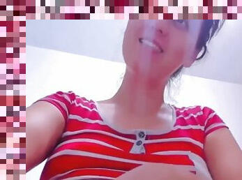 amador, dedos, webcam, belíssimo, vagina, sozinho