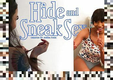 Alex Grey & Jenna Foxx in Hide And Sneak Sex