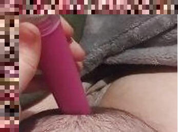 Masturbating with Vibrator, orgasm at end