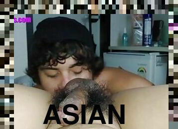 asiático, interracial, gay, japonesa, escravo, ejaculação, gay-adolescente