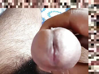 Masturbation with Desi Thick Dick 