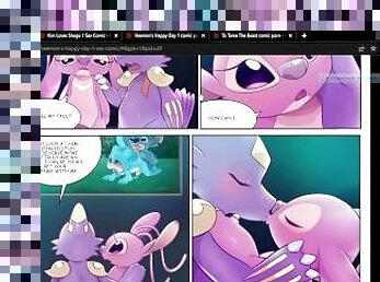 Pokémon Veemon’s Happy Day Comic Porn