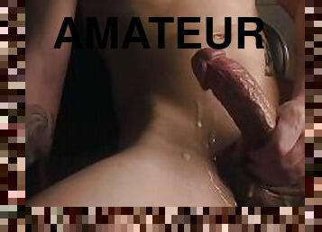 masturbation, russe, amateur, ejaculation-sur-le-corps, énorme-bite, gay, maison, solo, bite