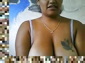 masturbação, ébona, preto, bbw, dedos, webcam, sozinho