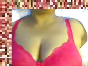 Desi hot girl going outside having sexy fun alone in front of live camera.