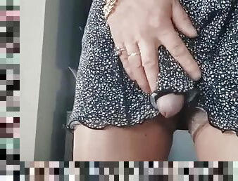 amateur, gay, travesti, européenne, euro, fétiche, minet, en-nylon, talons-hauts, jambes